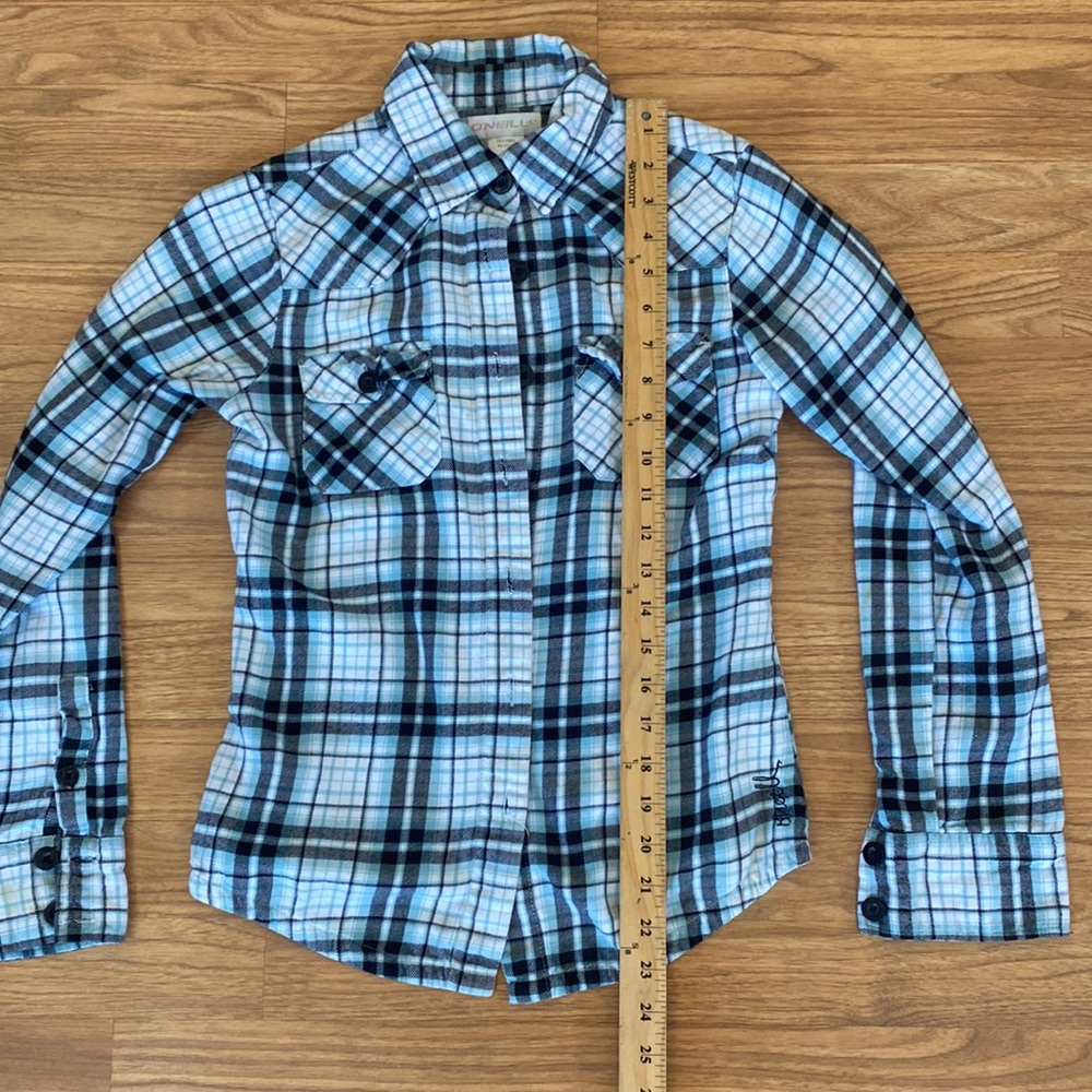 O’Neill Flannel shirt  Size Small S Junior/girls - Picture 5 of 6